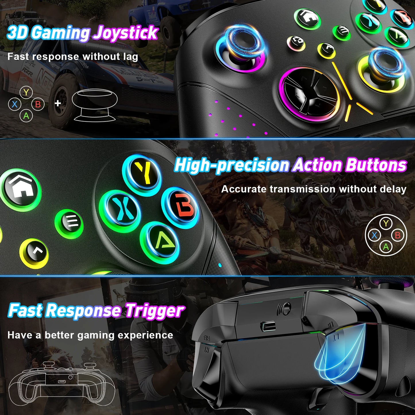 Controller Compatible with Xbox one/Xbox One S/X/Xbox Series