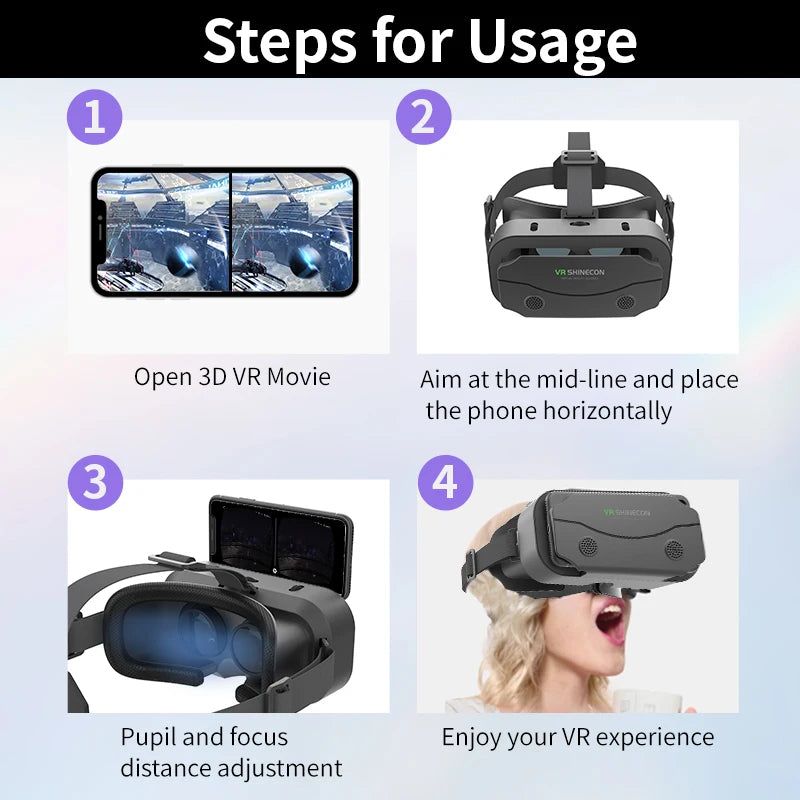 Virtual Reality Headset Viar Devices Helmet 3