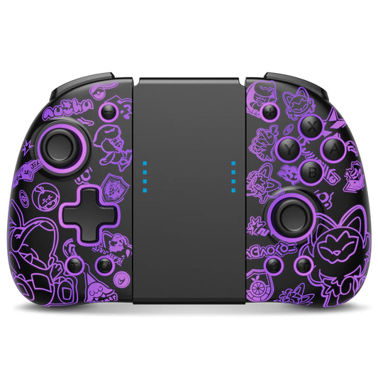 FUNLAB Graffiti style Luminous Joypad Controller For Nintendo Switch